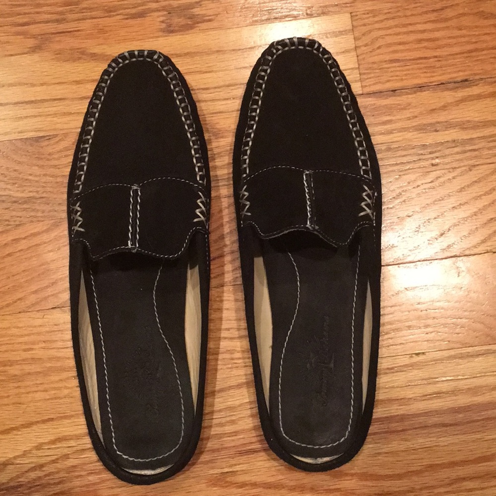 Tommy Bahama Suede Mule Slides